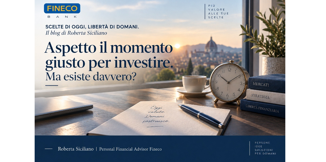 SCELTE DI OGGI, LIBERTÀ DI DOMANI Il blog di Roberta Siciliano